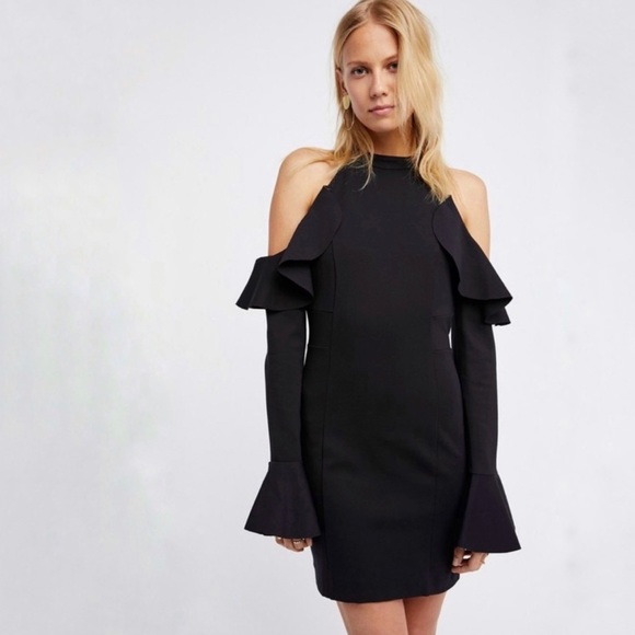 NWT Free People Sweet Talk off the shoulder dress - Picture 6 of 8